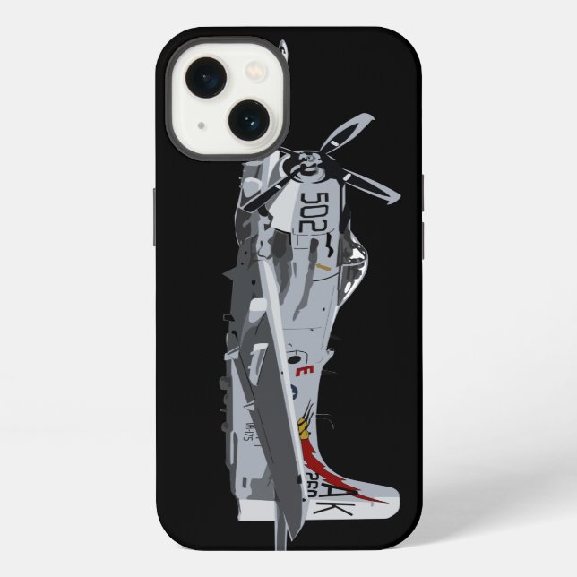Skyraider iPhone Hülle (Rückseite)