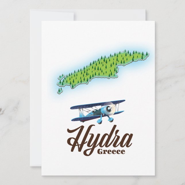 Skyros Greece Insel Map (Vorderseite)