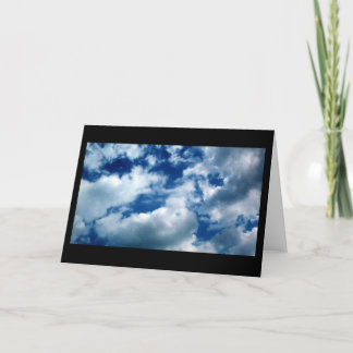 "Sky's the Limit"-Abschluss Karte