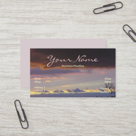 Skyscape Fantasy Business Card Visitenkarte