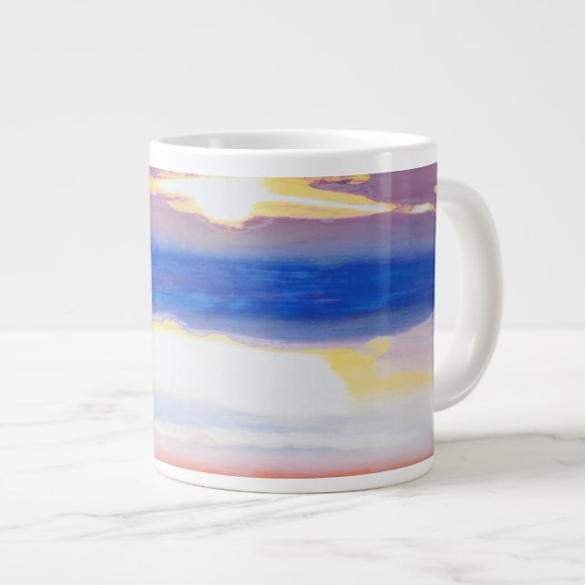 Skyscape Jumbo-Tasse (Vorderseite Rechts)