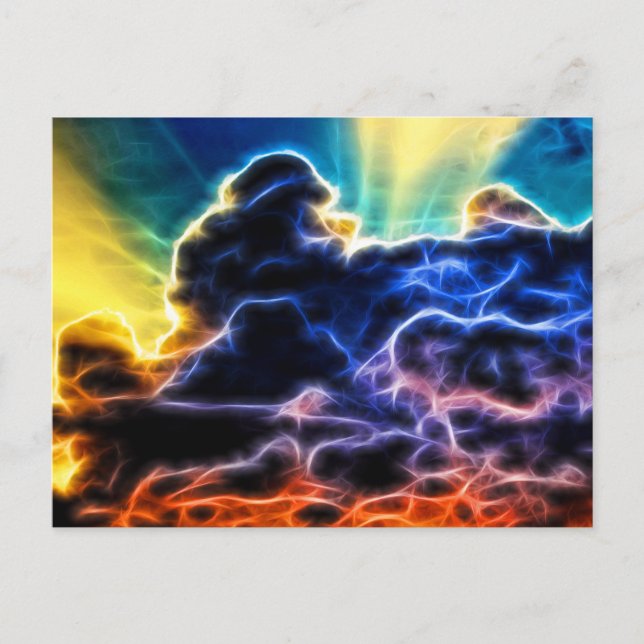 Skyscape Postkarte (Vorderseite)