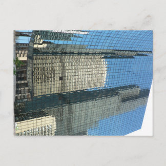 Skyscraper Reflektion Postkarte