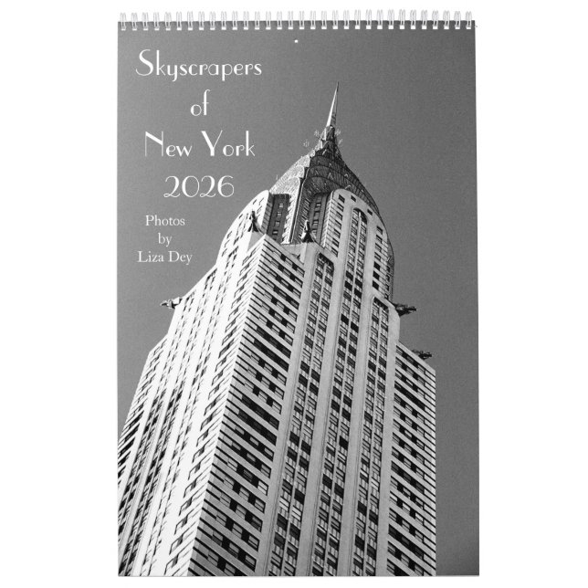 Skyscrapers of New York 2026 Calendar Kalender (Titelbild)