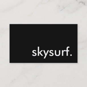 Skysurf. Visitenkarte