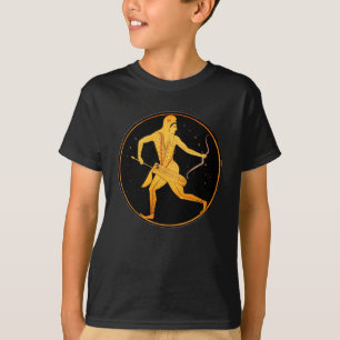 SKYTHIAN ARCHER Tondo Griechisch Dachrot Abbildung T-Shirt