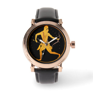 SKYTHIAN ARCHER Tondo griechischer Dachziegel Abbi Armbanduhr