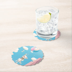 Skyward Bound Kittens Untersetzer