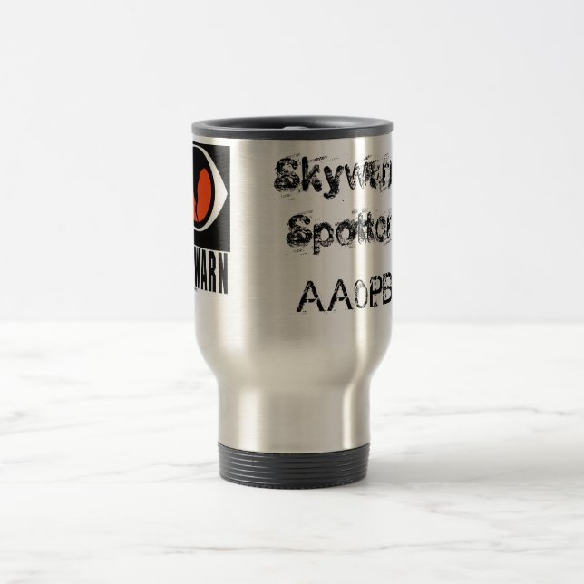 Skywarn Aufklärer-Tasse Reisebecher (Mittel)
