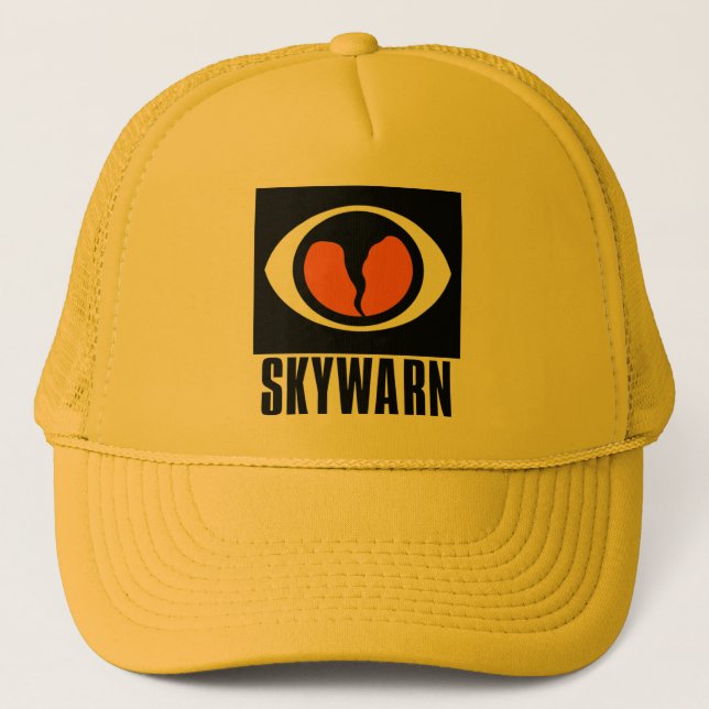 SKYWARN Fernlastfahrer-Hut Truckerkappe (Vorderseite)
