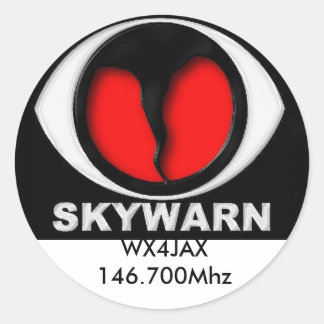 Skywarn-Logo, Aufkleber