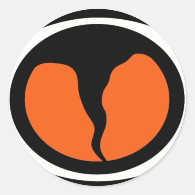 SKYWARN-Logo-Aufkleber Runder Aufkleber (Vorderseite)