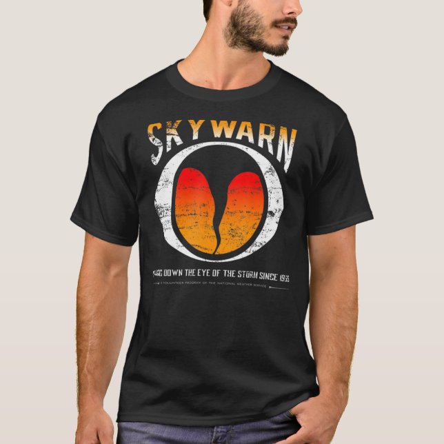 Skywarn Not leidend (auch als nicht-distanziert er T-Shirt (Vorderseite)