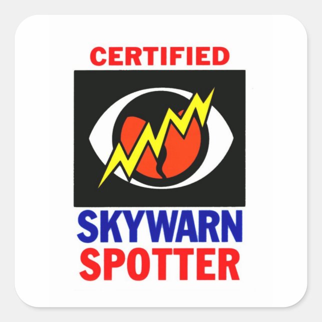 Skywarn Sticker (Vorderseite)