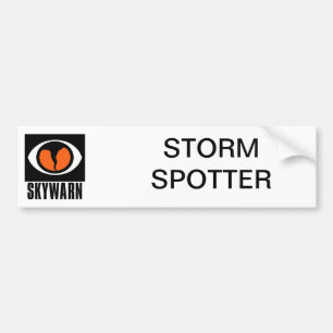 SKYWARN Sturm-Aufklärer-Autoaufkleber Autoaufkleber