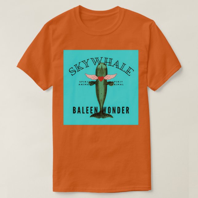 Skywhale Baleen Wonder T-Shirt (Design vorne)