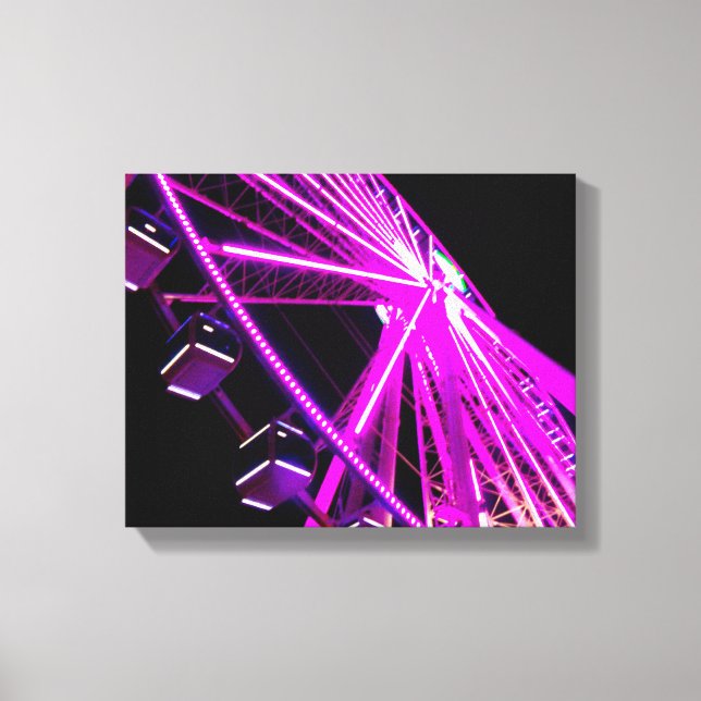 Skywheel auf der Insel in Taubenschmiede, Tennesse Leinwanddruck (Vorderseite)