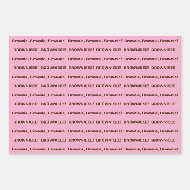 SKZ Felix BROWNIE! Geschenkverpackung Geschenkpapier Set (Vorderseite)