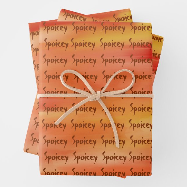 SKZ - FELIX SPICEY GESCHENKVERPACKUNG GESCHENKPAPIER SET (Beispiel)