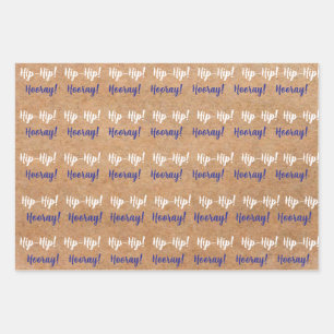 SKZ Hip Hip Hooray Geschenkpapier Set