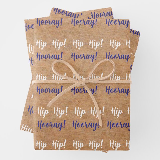 SKZ HIP! HIP! HOORAY! Gift Wrap Geschenkpapier Set (Beispiel)