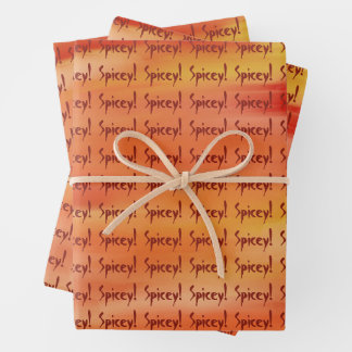 SKZ SPICEY Gift Wrap Geschenkpapier Set
