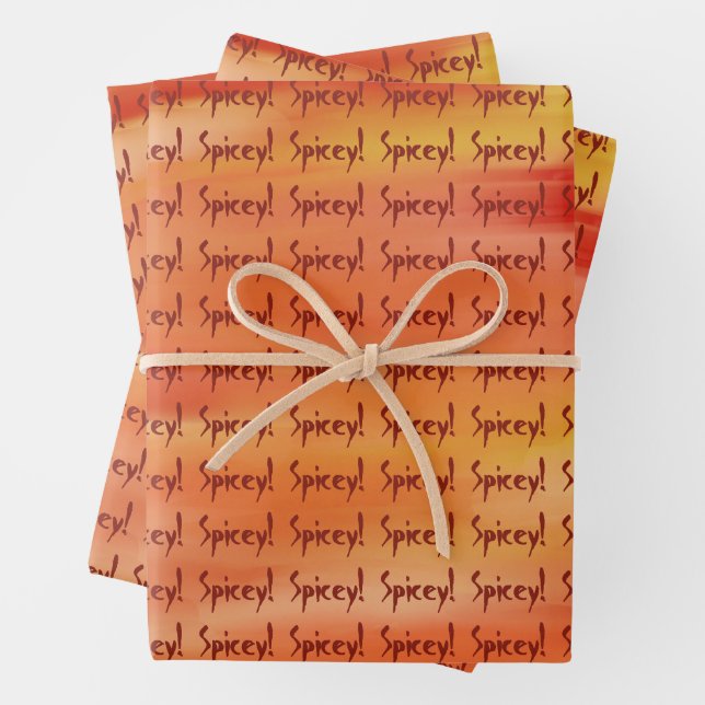 SKZ SPICEY Gift Wrap Geschenkpapier Set (Beispiel)