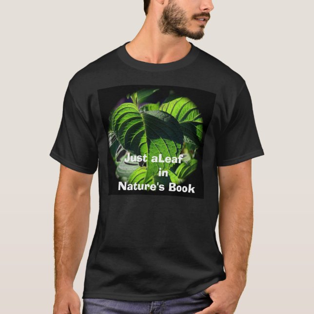 sl2, gerade aLeaf         im Buch der Natur T-Shirt (Vorderseite)