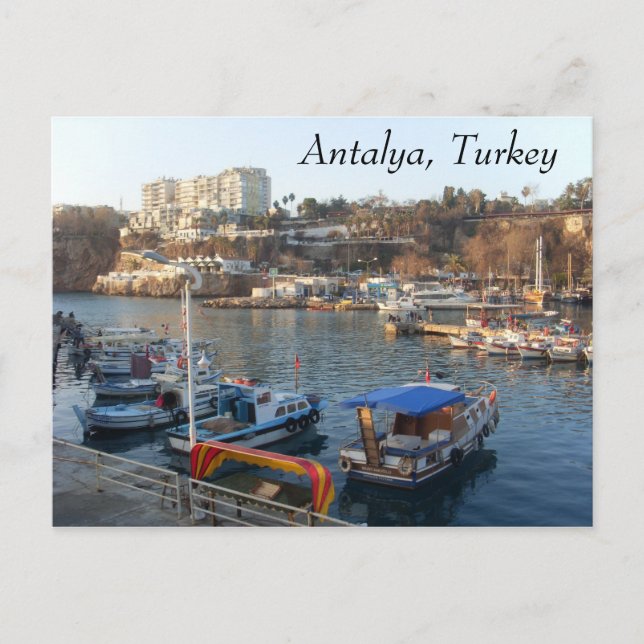 SL384934, Antalya, Türkei Postkarte (Vorderseite)