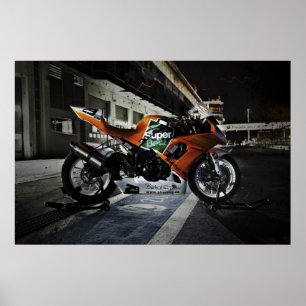 SL Racing Kawasaki ZX-10R Poster