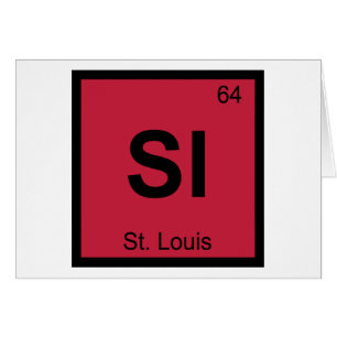 Sl - Regelmäßige Tabelle der Chemie von St. Louis