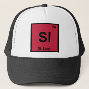 Sl - St. Louis Missouri Chemie Periodensystem Truckerkappe