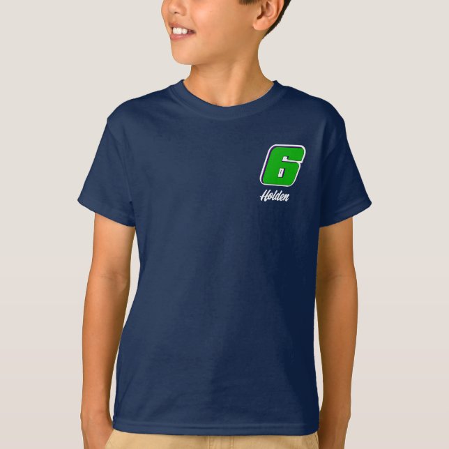 Slack Racing - Holden #6 T-Shirt (Vorderseite)