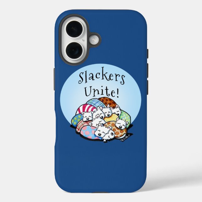 Slackers Unite Case-Mate iPhone Hülle (Rückseite)