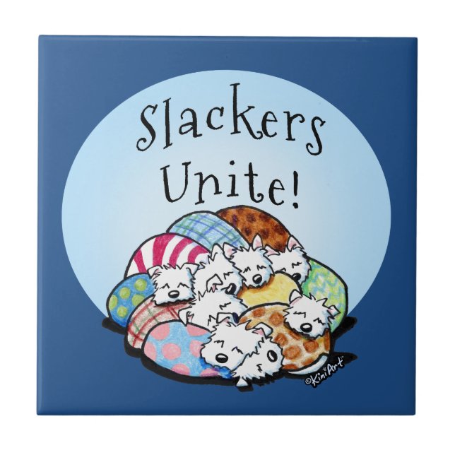 Slackers Unite Fliese (Vorderseite)