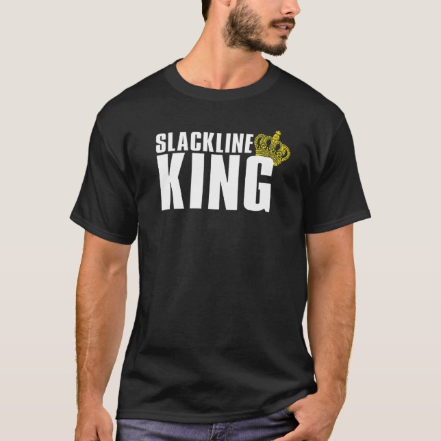 Slackline King T-Shirt (Vorderseite)