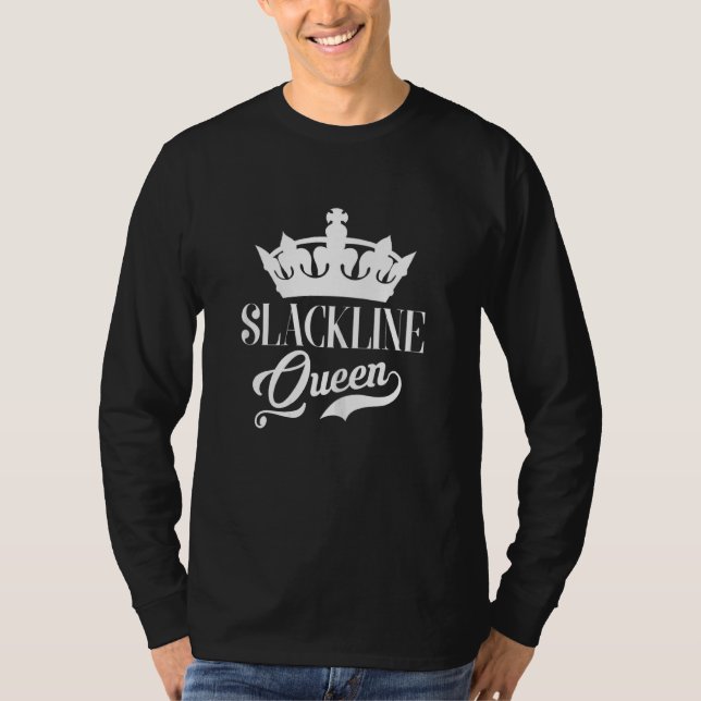 Slackline Queen Slack Line T-Shirt (Vorderseite)
