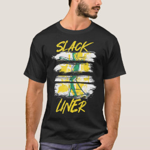Slackliner Slackline Slacklining Tricklining Highl T-Shirt