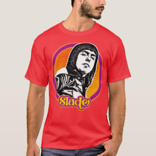 Slade Retro 1970er Stil Lüfterdesign T-Shirt