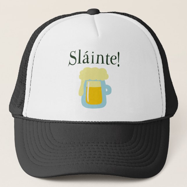 Sláinte Beer Truckerkappe (Vorderseite)