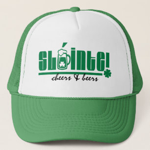 Sláinte. Cheers & Beers. St. Patrick's Day Truckerkappe