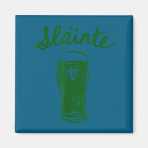 Slainte Gälisch Toast Schrift irisch Pub Prost Magnet