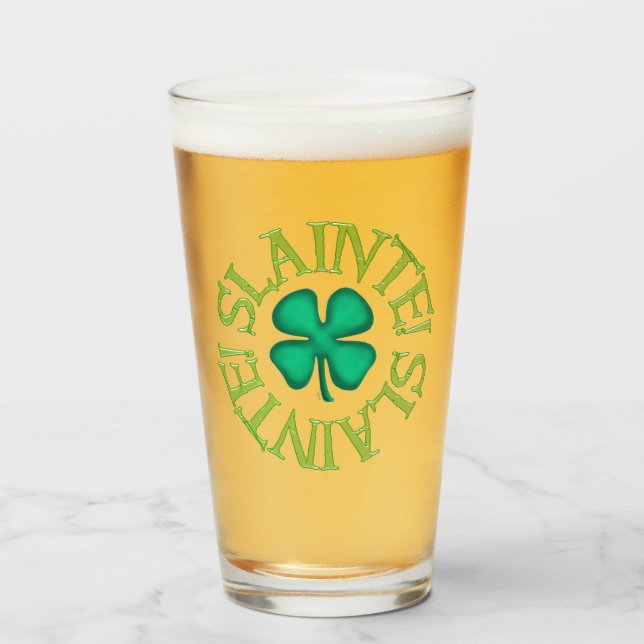 Slainte glass tumbler (Vorne (Gefüllt))