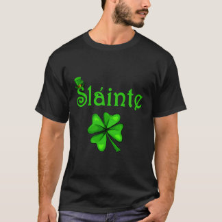 Slainte Irish Chef Good Health St Paddys Day T-Shirt
