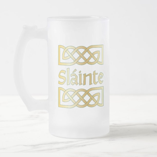 Slainte Mattglas Bierglas (Links)