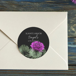 Slàinte mhath Thisthle Birsthday Sticker