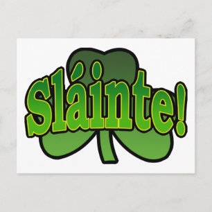 Slainte Postcard Postkarte