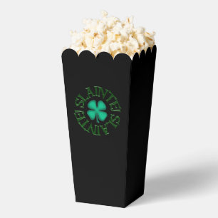 Slainte schwarze Popcorn-Boxen Geschenkschachtel