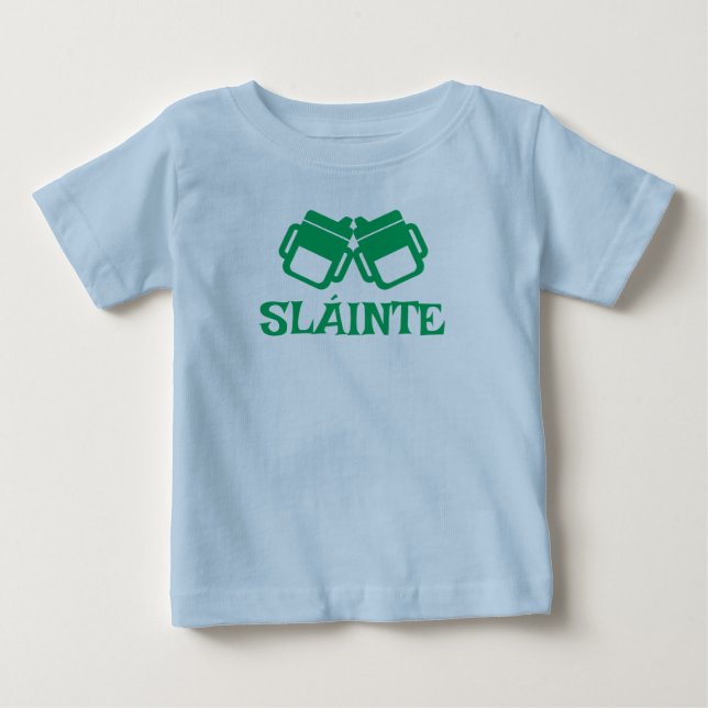 SLÁINTE sippy blue tee (Vorderseite)