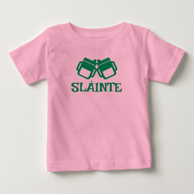 SLÁINTE sippy pink tee (Vorderseite)